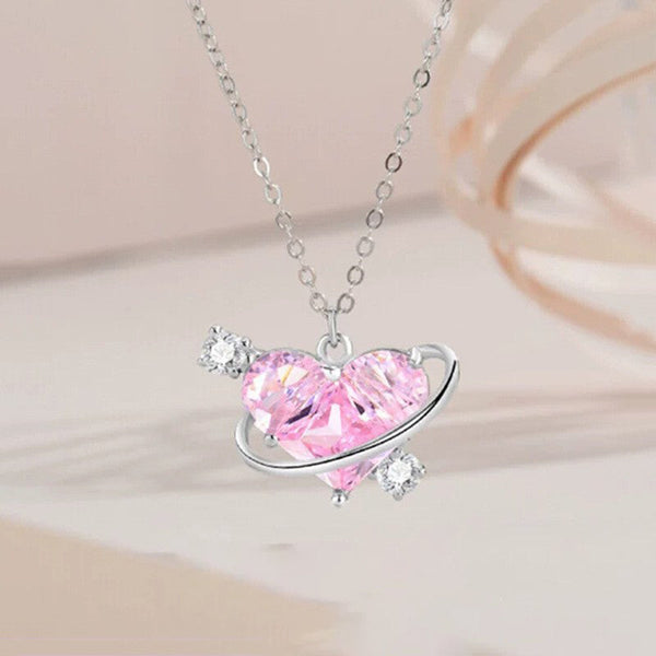 Pink Halo Love Pendant