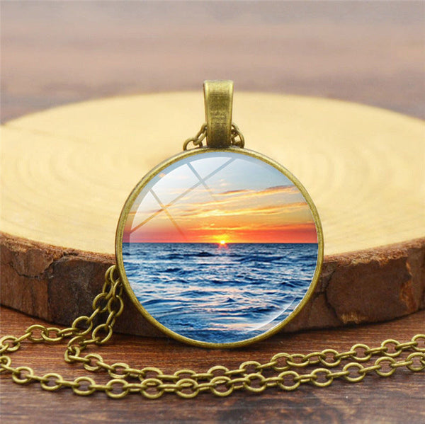 Golden Horizon Locket