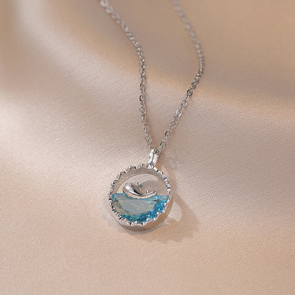 Celestial Sea Whale Necklace